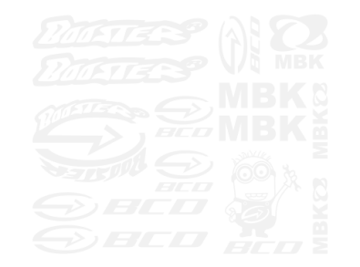 Stickers  KIT BOOSTER MBK BCD