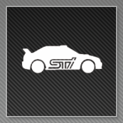 Stickers SUBARU CAR STI 1