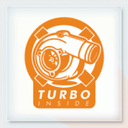 Stickers TURBO INSIDE 3