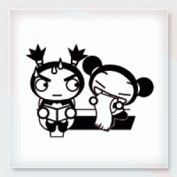 Stickers PUCCA WC