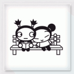 Stickers PUCCA COUPLE