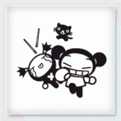 Stickers PUCCA BOXE