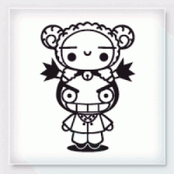 Stickers PUCCA BLAGUE