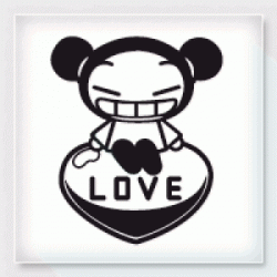 Stickers PUCCA LOVE 2