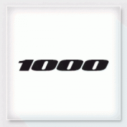 Stickers 1000 OBLIQUE