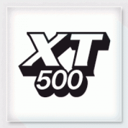 Stickers XT 500 3D
