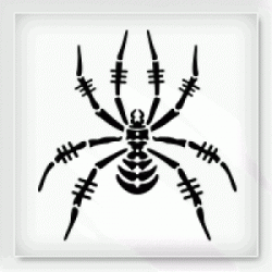 Stickers TRIBAL SPIDER 5