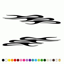 Stickers DECO FLAMME 015