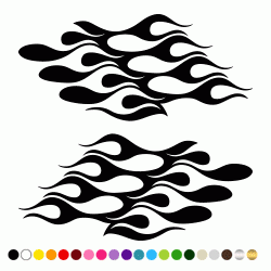 Stickers DECO FLAMME 018