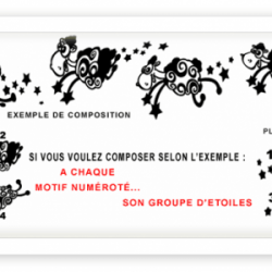 Stickers Enfant Les Moutons étoilés