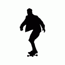 Stickers SKATER SILHOUETTE 13