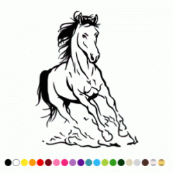 Stickers CHEVAL 4