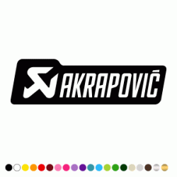 Stickers AKRAPOVIC 1