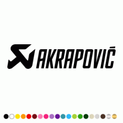Stickers AKRAPOVIC 2