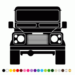 Stickers LAND ROVER SILHOUETTE