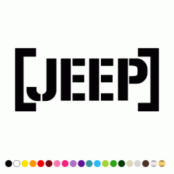 Stickers JEEP ARMEE