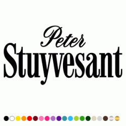 Stickers PETER STUYVESANT