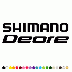 Stickers SHIMANO DEORE LETTRAGE