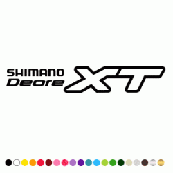 Stickers SHIMANO DEORE XT