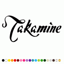 Stickers TAKAMINE