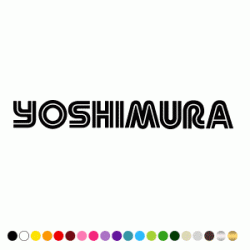 Stickers YOSHIMURA LETTRAGE