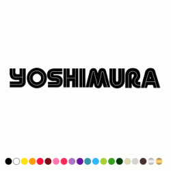 Stickers YOSHIMURA LETTRAGE 2