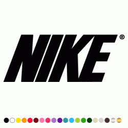 Stickers NIKE LETTRAGES