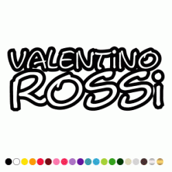 Stickers VALENTINO ROSSI SIGNATURE