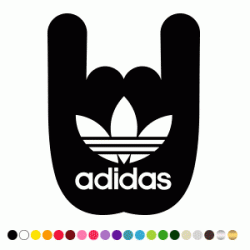 Stickers ADIDAS HAND SIGN