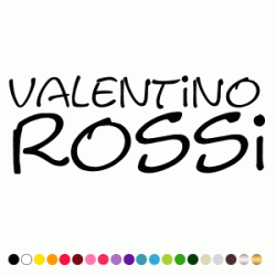 Stickers VALENTINO ROSSI SIGNATURE 2
