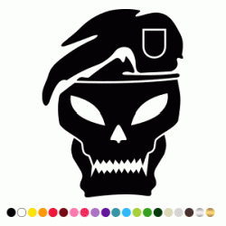 Stickers CALL OF DUTY SKULL