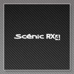 STICKERS RENAULT SCENIC RX4