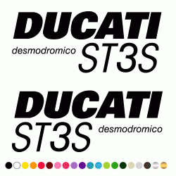 Stickers DUCATI DESMODROMICO ST3S DROIT-GAUCHE