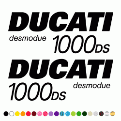 Stickers DUCATI DESMODUE 1000DS DROIT-GAUCHE