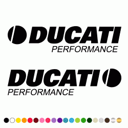 Stickers DUCATI PERFORMANCE 2 DROIT-GAUCHE
