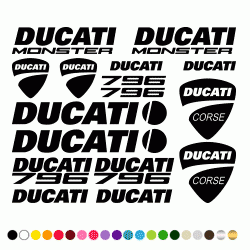 Stickers KIT DUCATI 795 