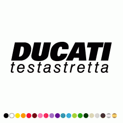 Stickers DUCATI TESTASTRETTA 2