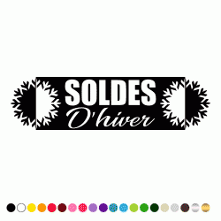 Stickers SOLDES D HIVER