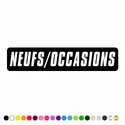 Stickers NEUFS OCCASIONS