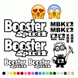 Stickers  KIT BOOSTER SPIRIT MBK