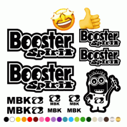 Stickers  KIT BOOSTER SPIRIT MBK 2