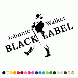 Stickers JOHNNIE WALKER BLACK LABEL