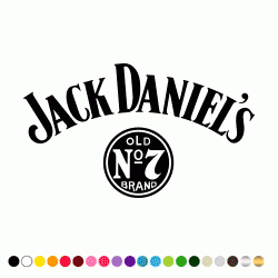 Stickers JACK DANIELS OLD N7 BRAND