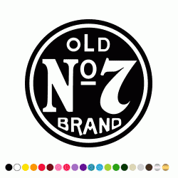 Stickers OLD N7 BRAND