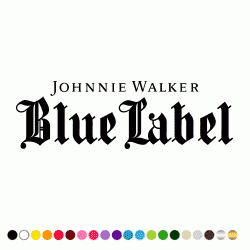 Stickers JOHNNIE WALKER BLUE LABEL
