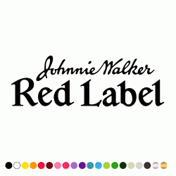 Stickers JOHNNIE WALKER RED LABEL 2