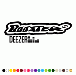 Stickers BOOSTER DEEZER 1