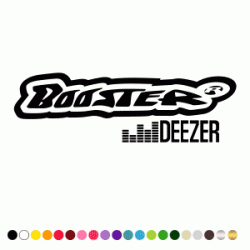 Stickers BOOSTER DEEZER 2