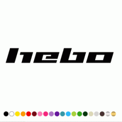 Stickers LETTRAGE HEBO 2