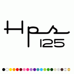 Stickers HPS 125